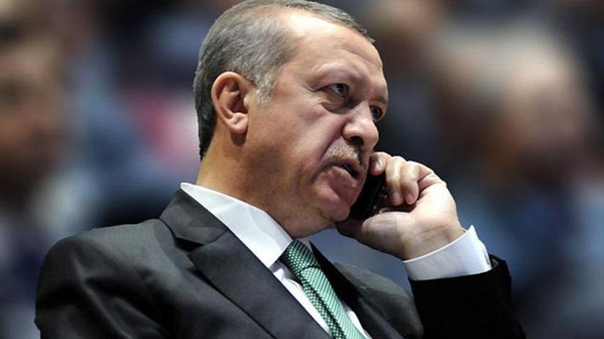 Erdoğan'dan Azerbaycan'da bulunan Mehmetçiğe telefon