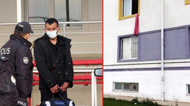 Filmlere konu olacak kaçış! Koronavirüs hastası genç, perde yardımıyla kaldığı yurttan firar etti