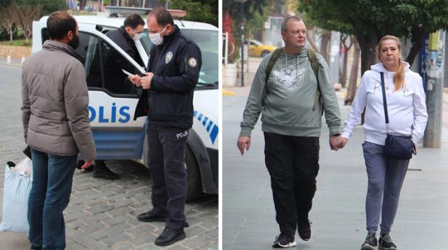  Gidecek yerim yok diyen vatandaşa, sokağa çıkma yasağını ihlalden ceza yazıldı