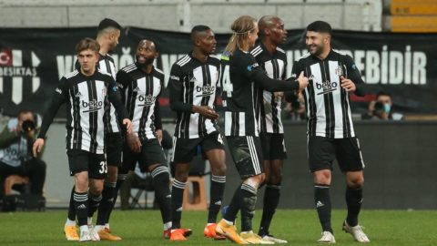 Kartal`ın zirve yürüyüşü... Üç gol, bir kırmızı kart