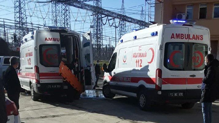 Batman'da demir inşaat iskelesi çöktü: 1 işçi öldü