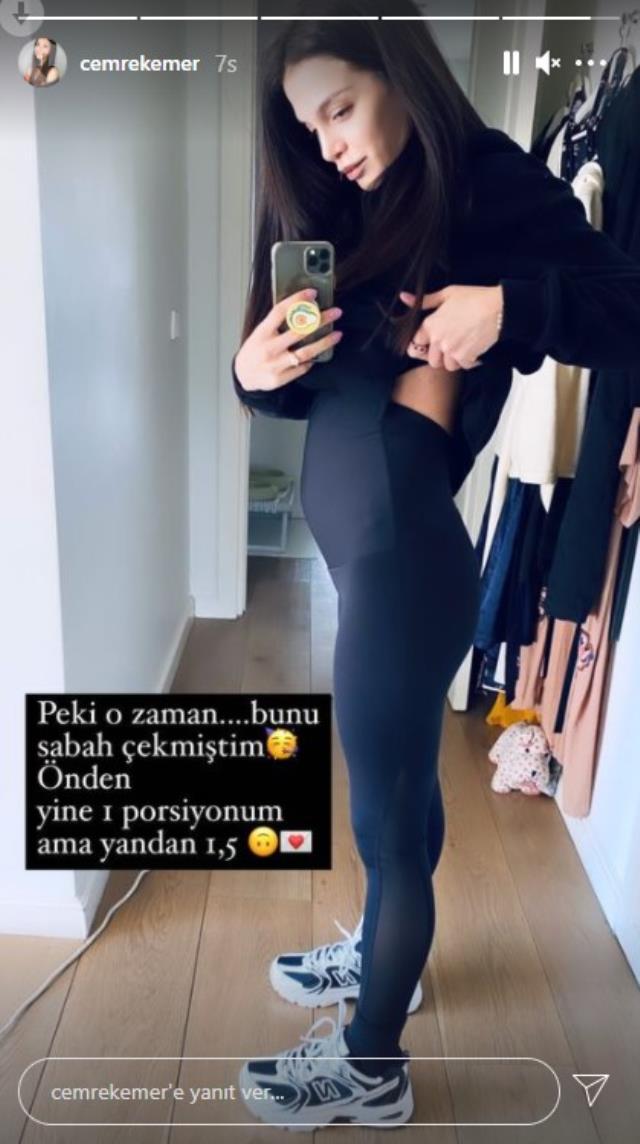 3 hafta önce evlenen şarkıcı Cemre Kemer hamile mi?