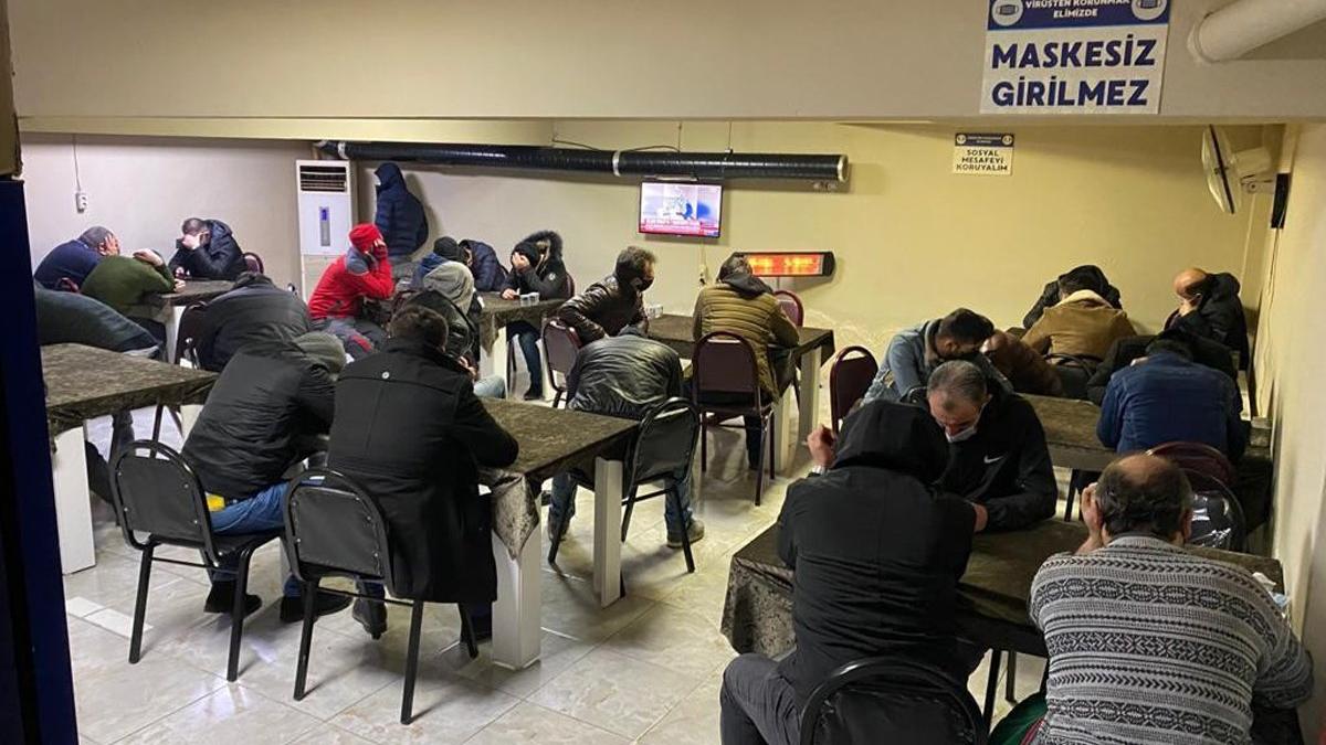 Kumar operasyonunda 113 kişiye 506 bin TL ceza