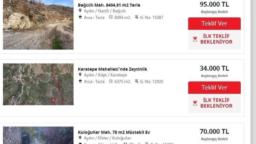Borcunun ödeyemeyen çiftçinin tarlası bankanın oldu