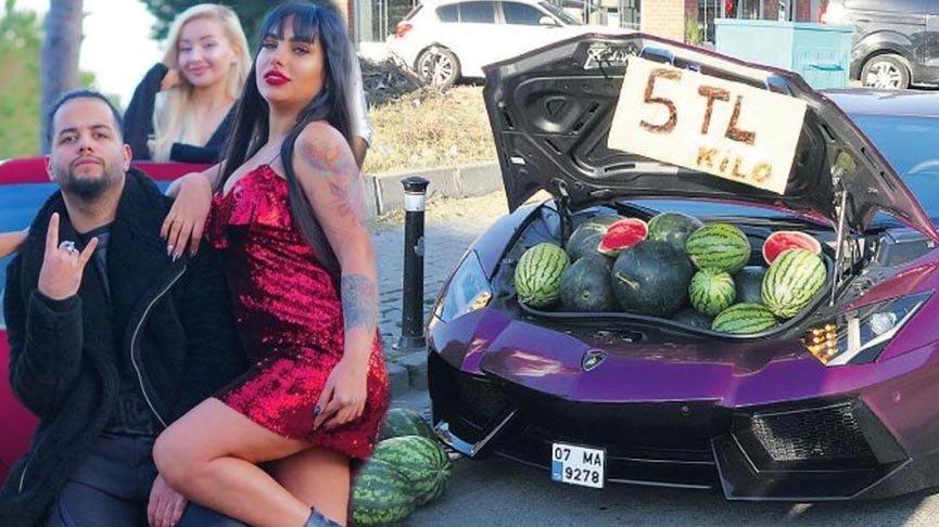 Lüks aracında karpuz satarken görüntülenmişti! İranlı fenomen sınır dışı edilecek