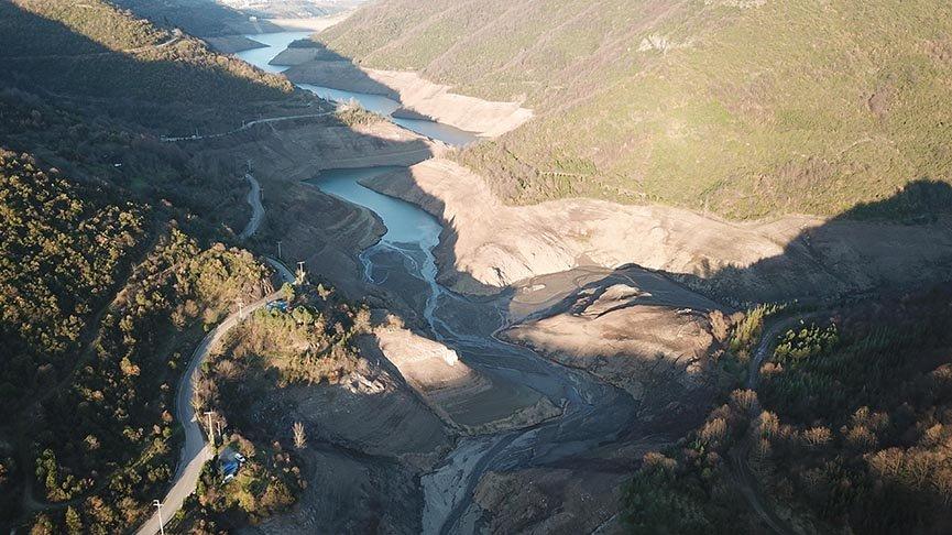 Yuvacık Barajı'nda su seviyesi yüzde 15'e düştü