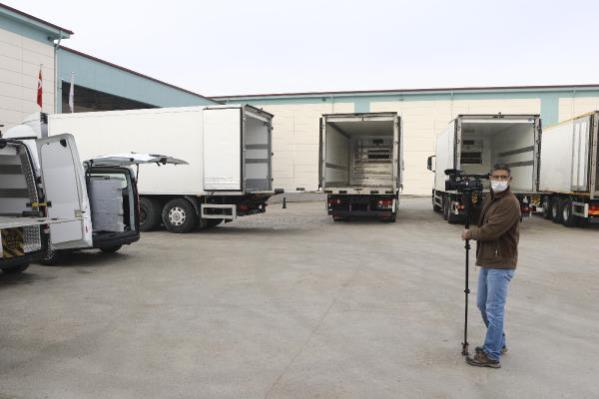 Çin'den Türkiye'ye getirilen koronavirüs aşıları, özel soğutma sistemine sahip araçlarla illere dağıtılacak