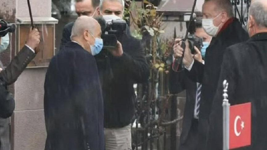 Erdoğan'dan Bahçeli'ye ziyaret