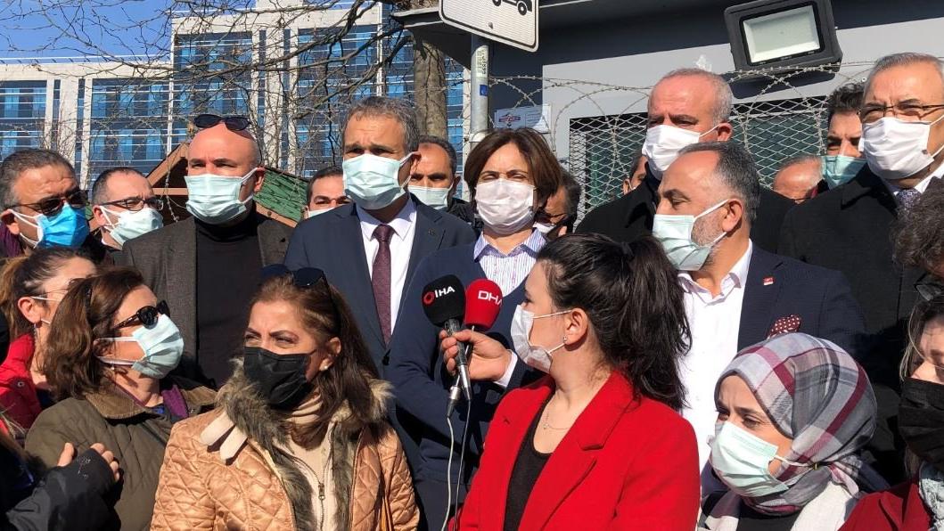 CHP İlçe Başkanı'na açılan tazminat davası işlemden kaldırıldı