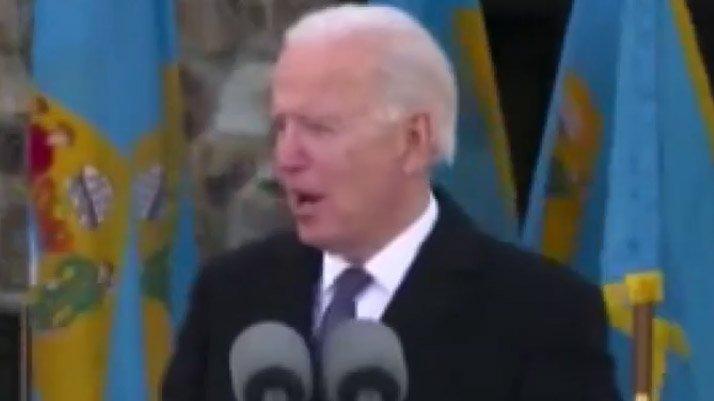 Veda konuşması yapan Biden gözyaşlarını tutamadı