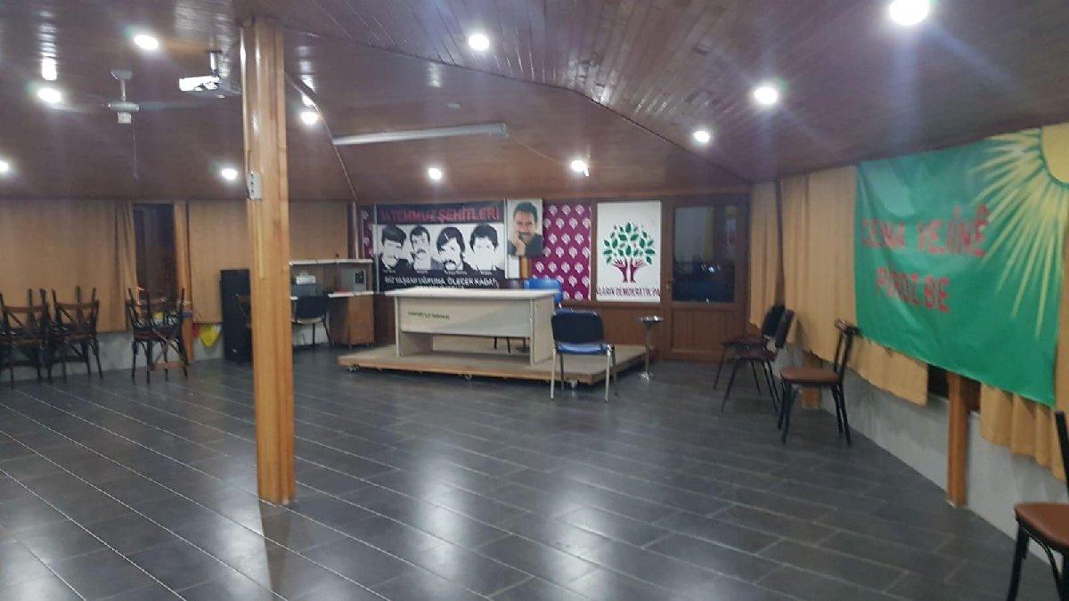 Operasyon yapılan HDP binasının elektriği dört yıldır kaçakmış