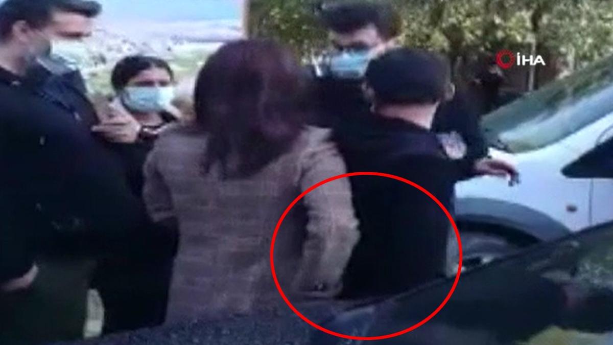 HDP'li vekilden skandal hareket