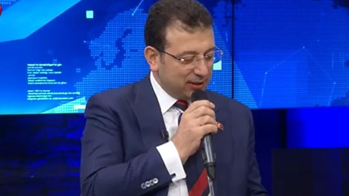 İmamoğlu, Nazım Hikmet'in şiirini okudu