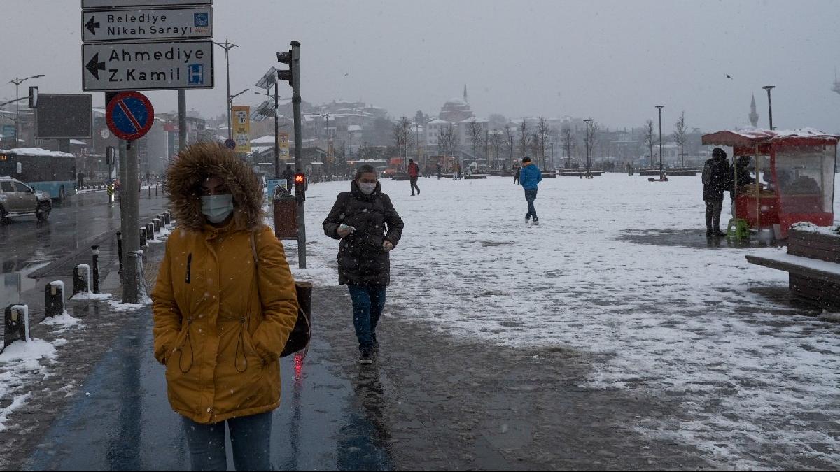 Donduran soğuklar ara veriyor, yeni yağışlar geliyor