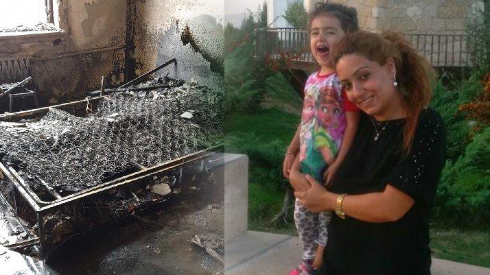 Evde çıkan yangında anne-kız can verdi... Yeni bir hayat kuracaklardı