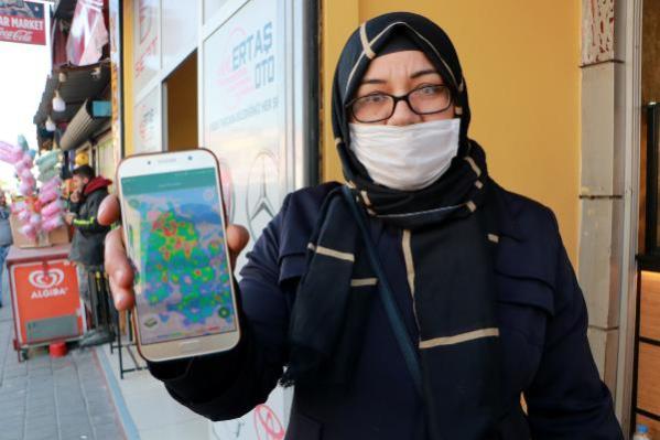 Koronavirüs haritasında şaşırtan görüntü! Kentin kuzeyi kırmızı, güneyi yeşile büründü