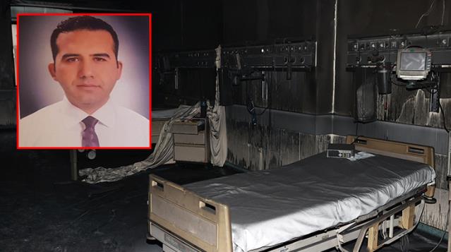 Kovid-19 yoğun bakım ünitesinde çıkan yangında yaralanan akademisyen, hayatını kaybetti