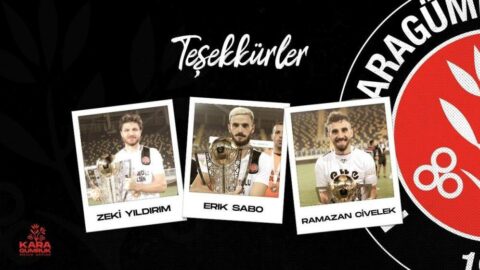 Karagümrük`te 3 futbolcu takımdan ayrıldı