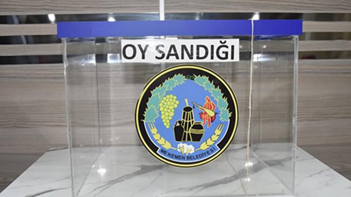 Menemen'deki başkanvekili seçiminin yürütmesi durduruldu