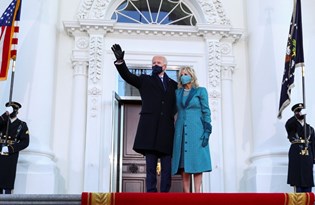 Joe Biden'ın yemin töreninden kareler