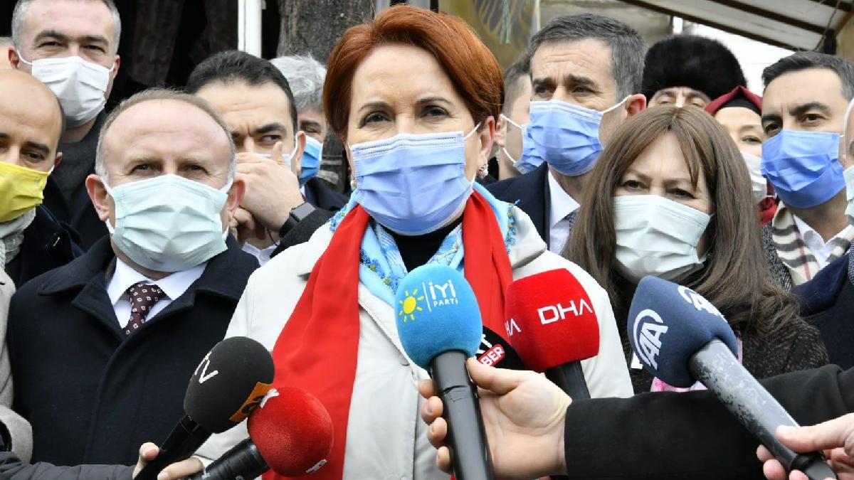 Akşener: Bütün sorumluluk Erdoğan'ın