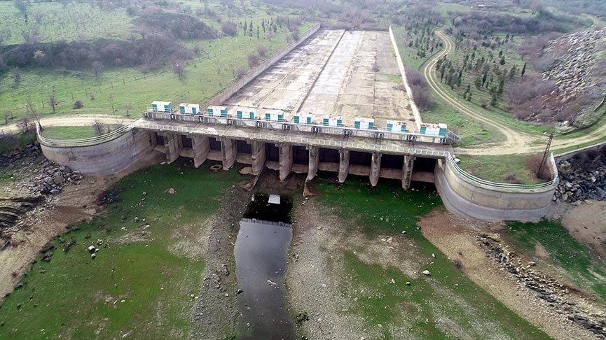 Trakya'daki barajlarda doluluk oranı yüzde 33'e düştü
