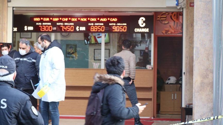 Şişli'de döviz bürosuna silahlı saldırı