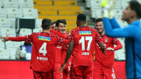 Cyle Larin şov Türkiye Kupası`nda devam ediyor! Beşiktaş çeyrek finalde...
