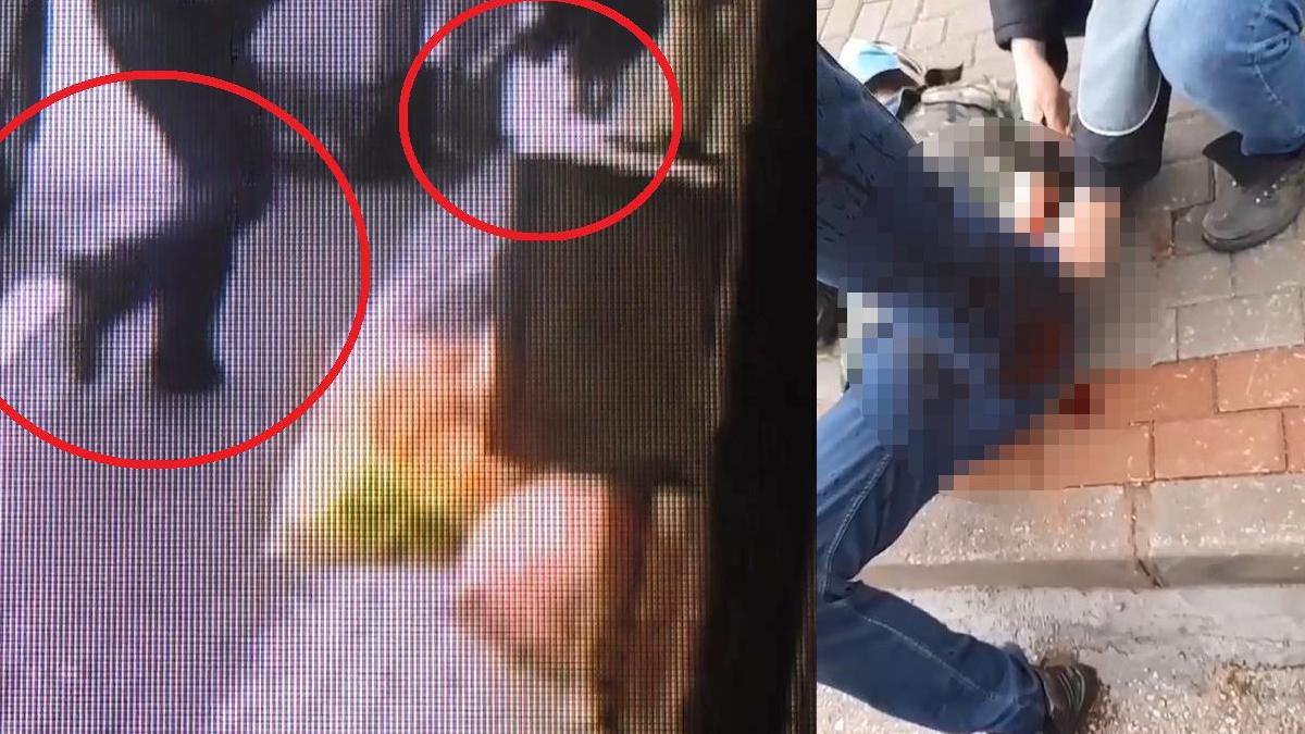 Husumetlisine kurşun yağdırdı, komşu iş yeri sahibini de vurdu