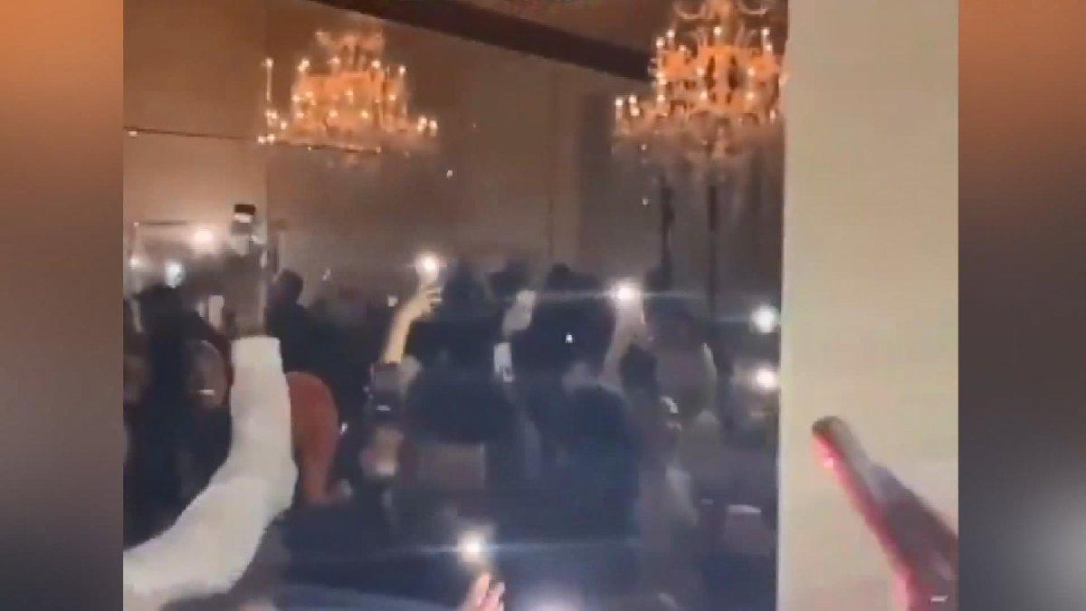 Umursamazlığın bu kadarı: Coronaya rağmen parti yaptılar