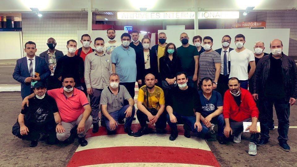 Kaçırılan Türk gemisi için ekip Gabon'da