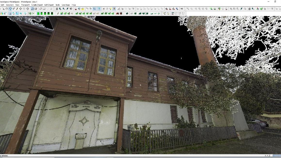 Yanan Vaniköy Camii'nin 3 boyutlu dijital kaydı ortaya çıktı