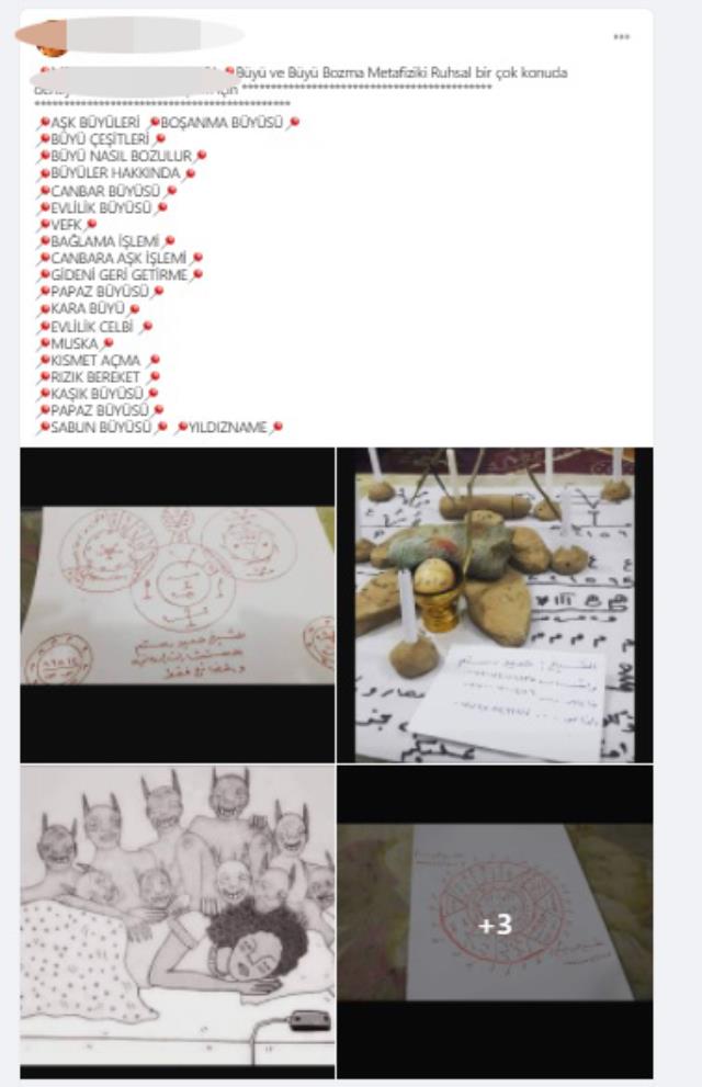 Sosyal medyanın sözde medyumlarından online büyü istismarı