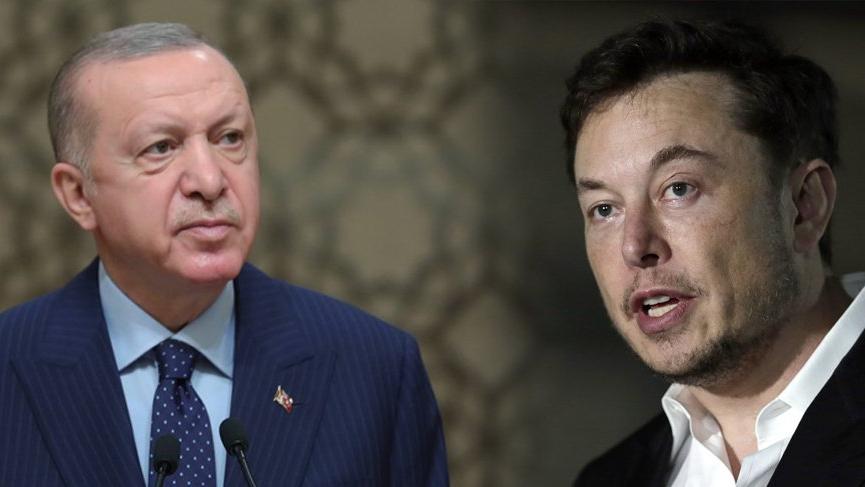  Erdoğan, Elon Musk ile görüştü