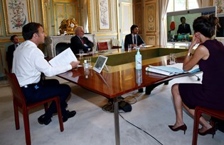 G7 liderleri Covid-19 krizini görüştü