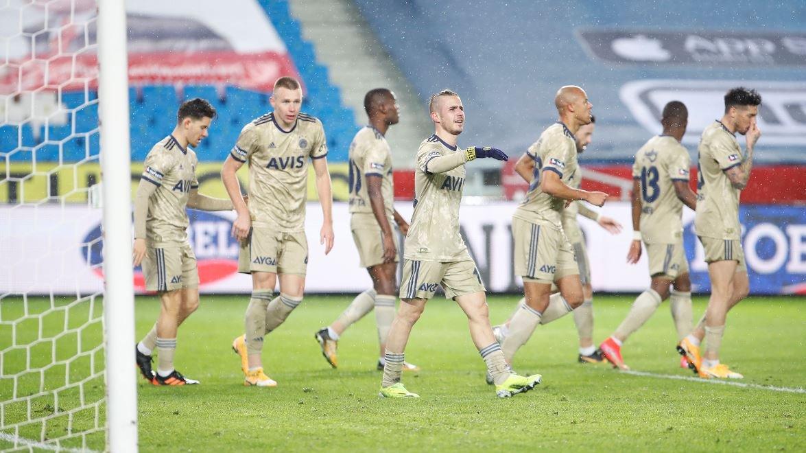 MAÇ SONUCU | Trabzonspor 0-1 Fenerbahçe (Süper Lig 27'inci hafta)
