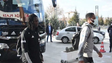 Beşiktaş kafilesi Konya`ya geldi