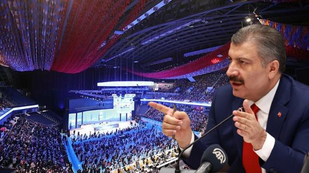 Bakan Fahrettin Koca'ya kalabalık parti kongreleri soruldu, bilindik uyarılarla yanıt verdi