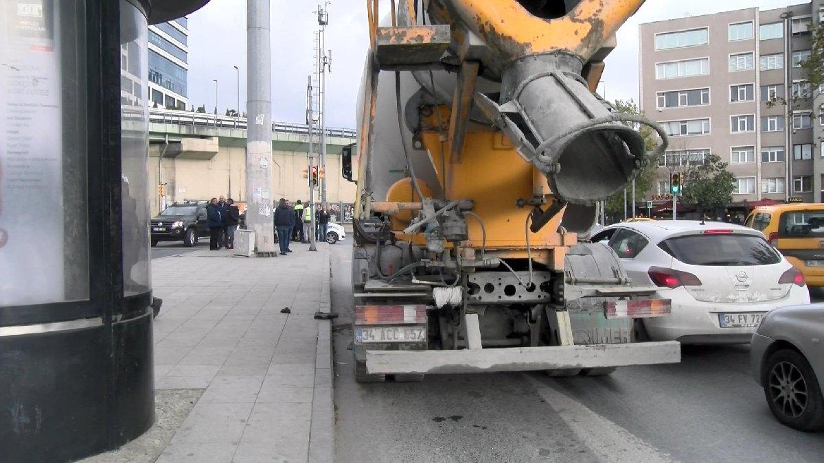 İstanbul'da beton mikseri dehşeti: Bir ölü, bir ağır yaralı