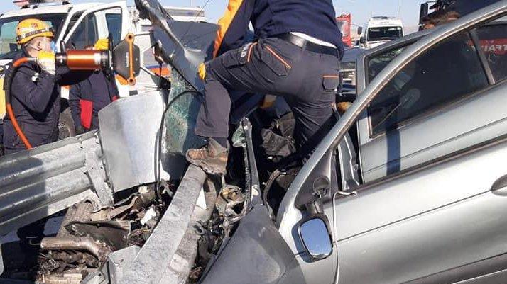 Niğde'de feci kaza: 2 ölü