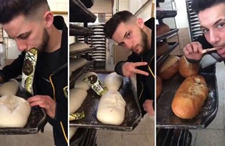 Sosyal medyada tepki çeken görüntü: Süt ve dönerden sonra ekmek