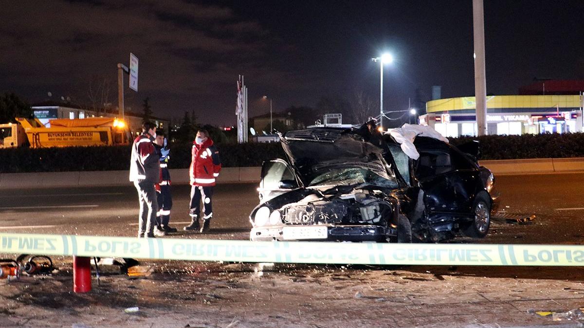 Ankara'da kaza: 1 ölü, 3 ayaralı