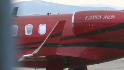 Galatasaray`ın yeni transferi Gedson Fernandes havalimanından ambulansla alındı