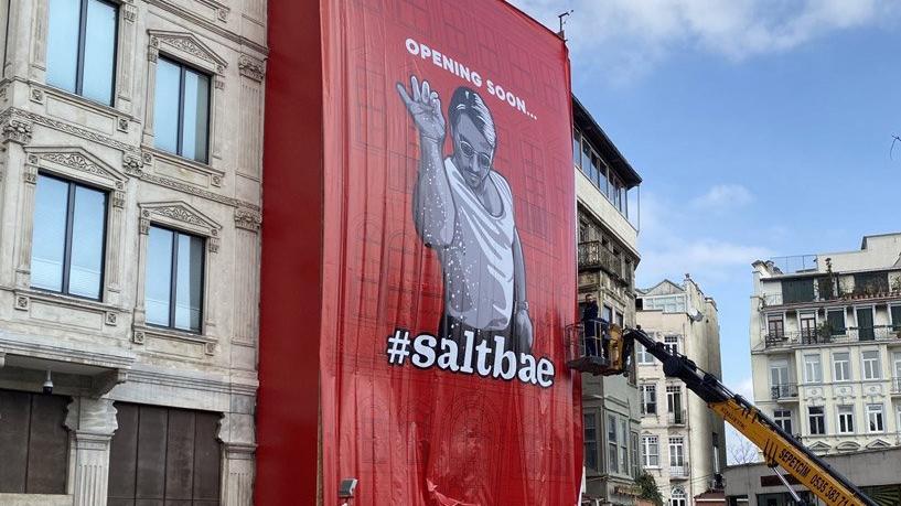 Tarihi binada 'Nusret' resmi tepki çekti, İBB harekete geçti