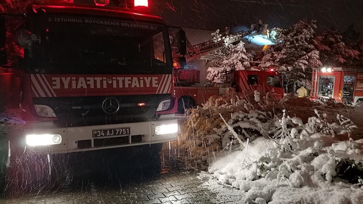 İstanbul'da korkutan yangın