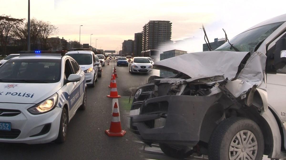 E5'i kilitleyen kaza