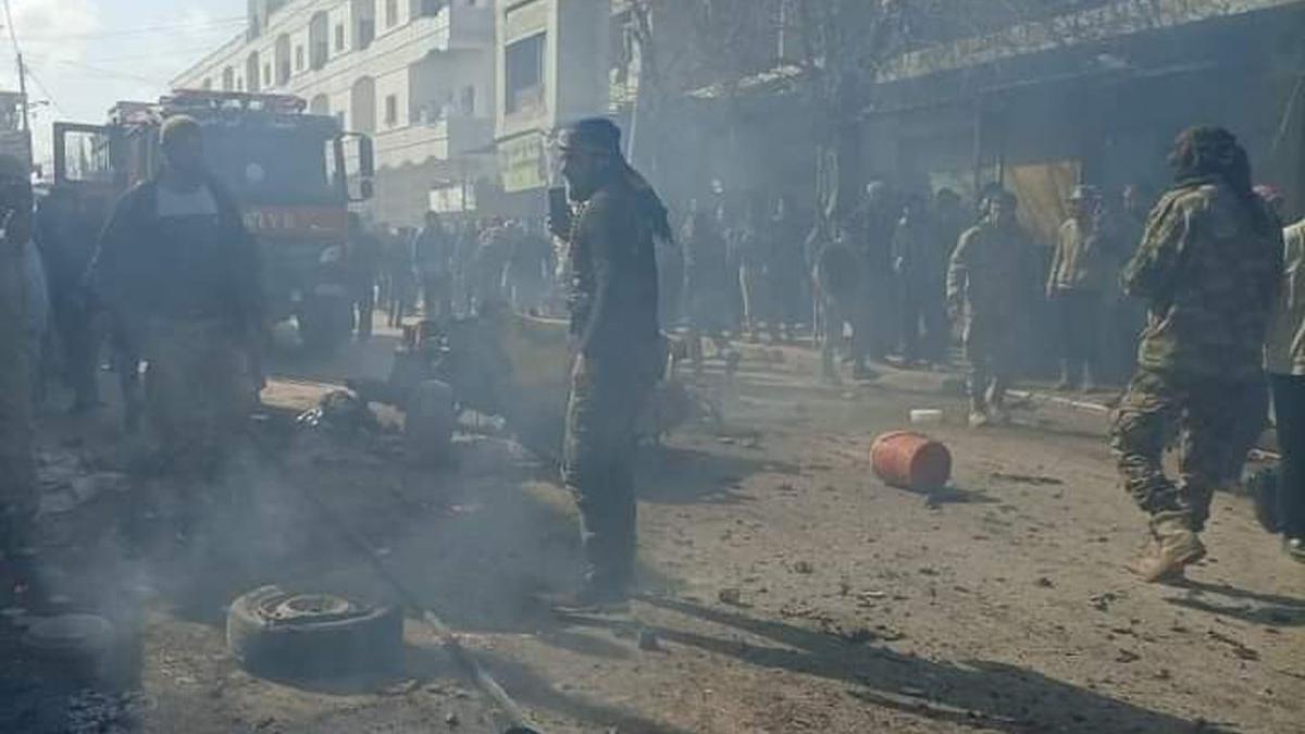 Halep'te bomba yüklü araçla saldırı: 2 ölü, 12 yaralı