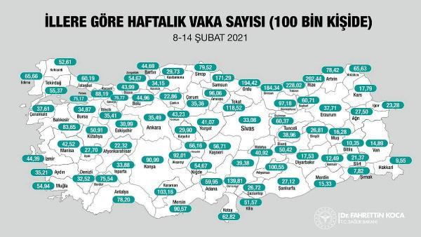 Korona vakasının en çok görüldüğü 5 ilin bulunduğu Karadeniz için '15 günlük tam kapanma' önerisinde bulunuldu Korona vakasının en çok görüldüğü 5 ilin bulunduğu Karadeniz için '15 günlük tam kapanma' önerisinde bulunuldu