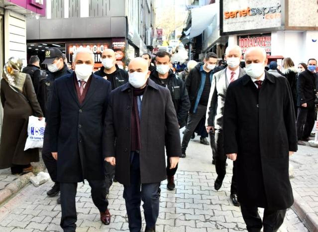 Koronavirüsün zirve yaptığı Samsun'da denetimler arttırıldı