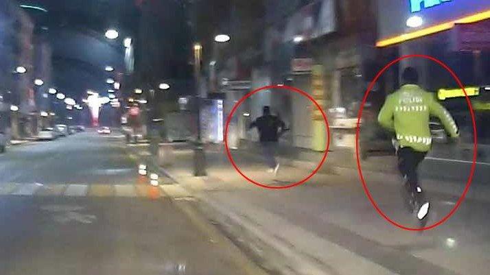 Film sahnelerini aratmayan kovalamaca: Böyle yakalandılar